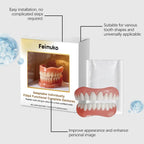 Comfort Fit Silicone Denture Cosmetic Teeth Set