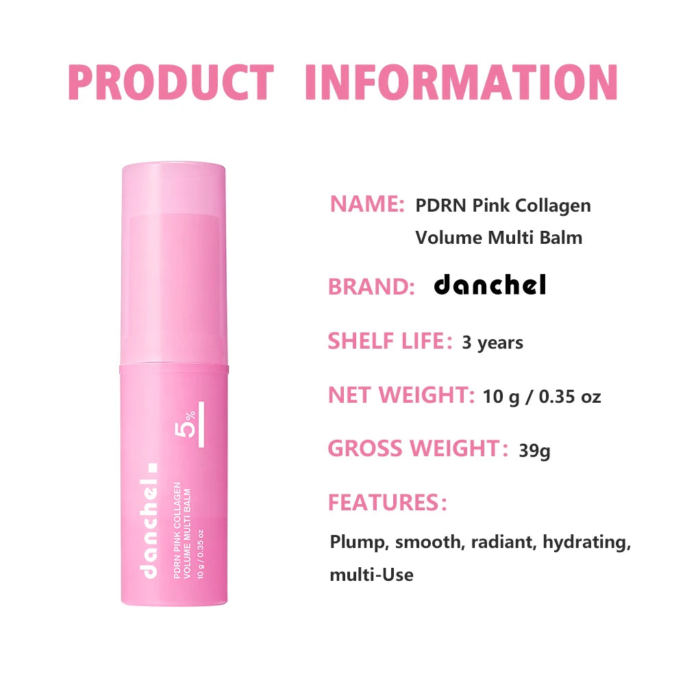 PDRN Pink Collagen Hydrating Multi-Balm Stick