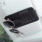 Car Sun Visor Multi-Pocket Organizer and Storage Holder