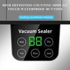 Automatic Food Vacuum Sealer Machine with Touch Display