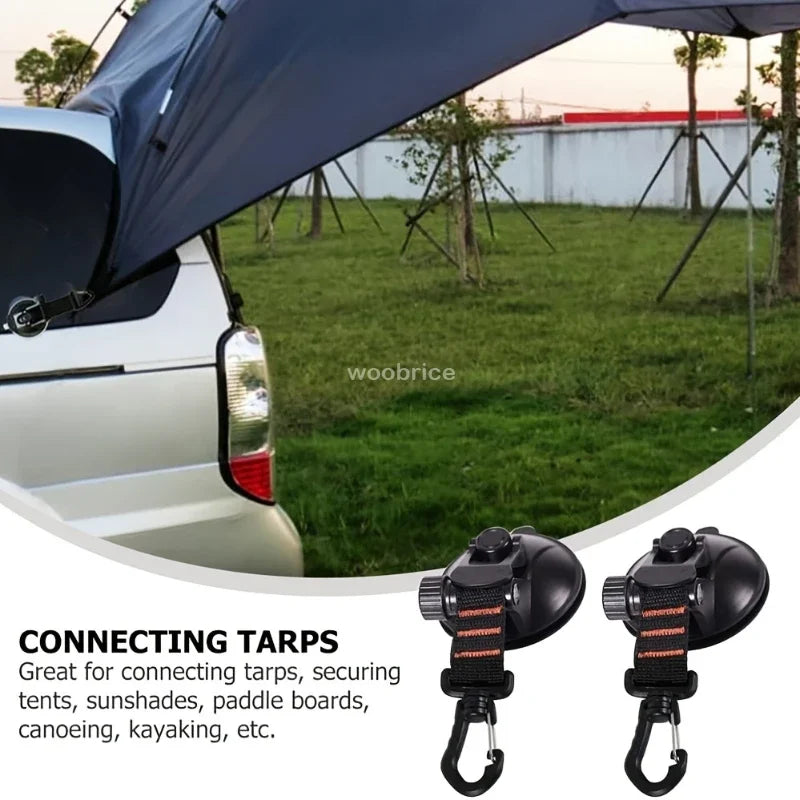 Heavy-Duty Suction Cup Anchors for Camping and Car Awnings