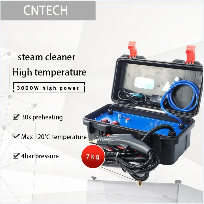 High-Pressure Handheld Steam Cleaner for Home and Car - 4