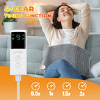 Electric Adjustable Heating Pad for Back Neck and Body Relief