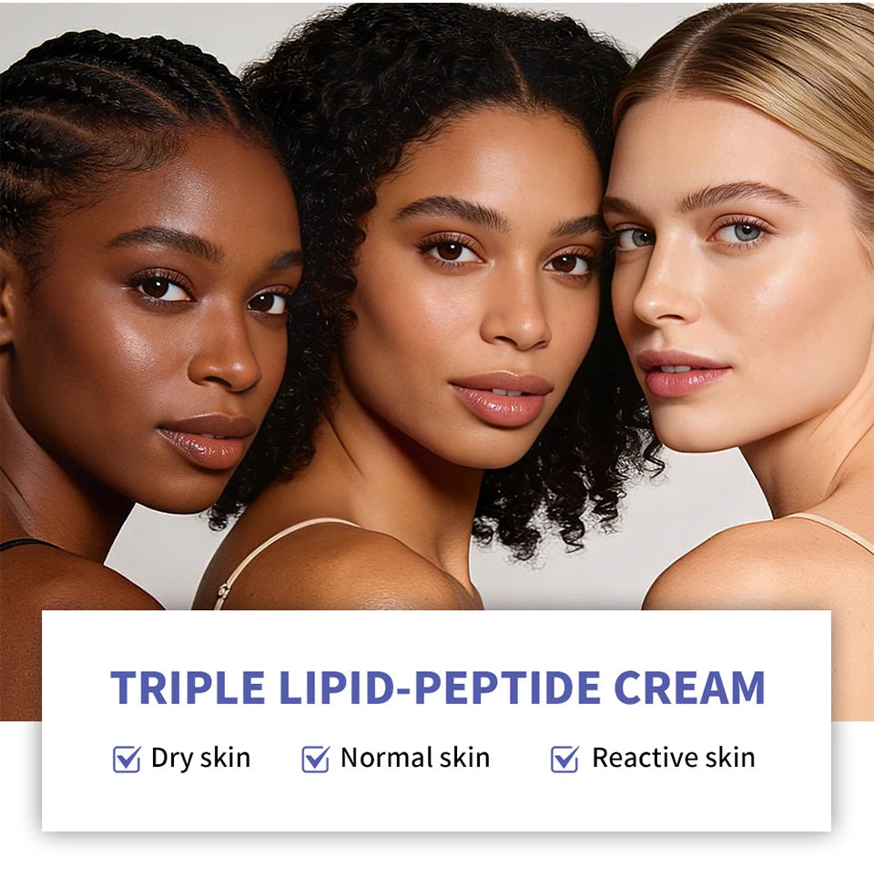 Triple Lipid Peptide Moisturizing Cream for Dry and Sensitive Skin - 9