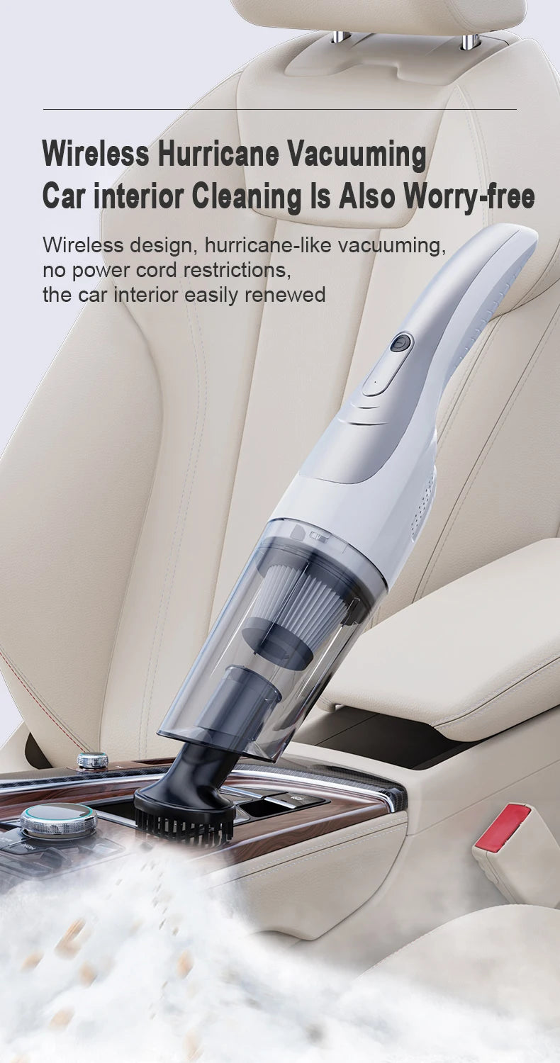 Cordless Handheld Vacuum Cleaner for Home and Car