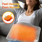 Electric Heating Pad for Back Waist and Abdomen Pain Relief