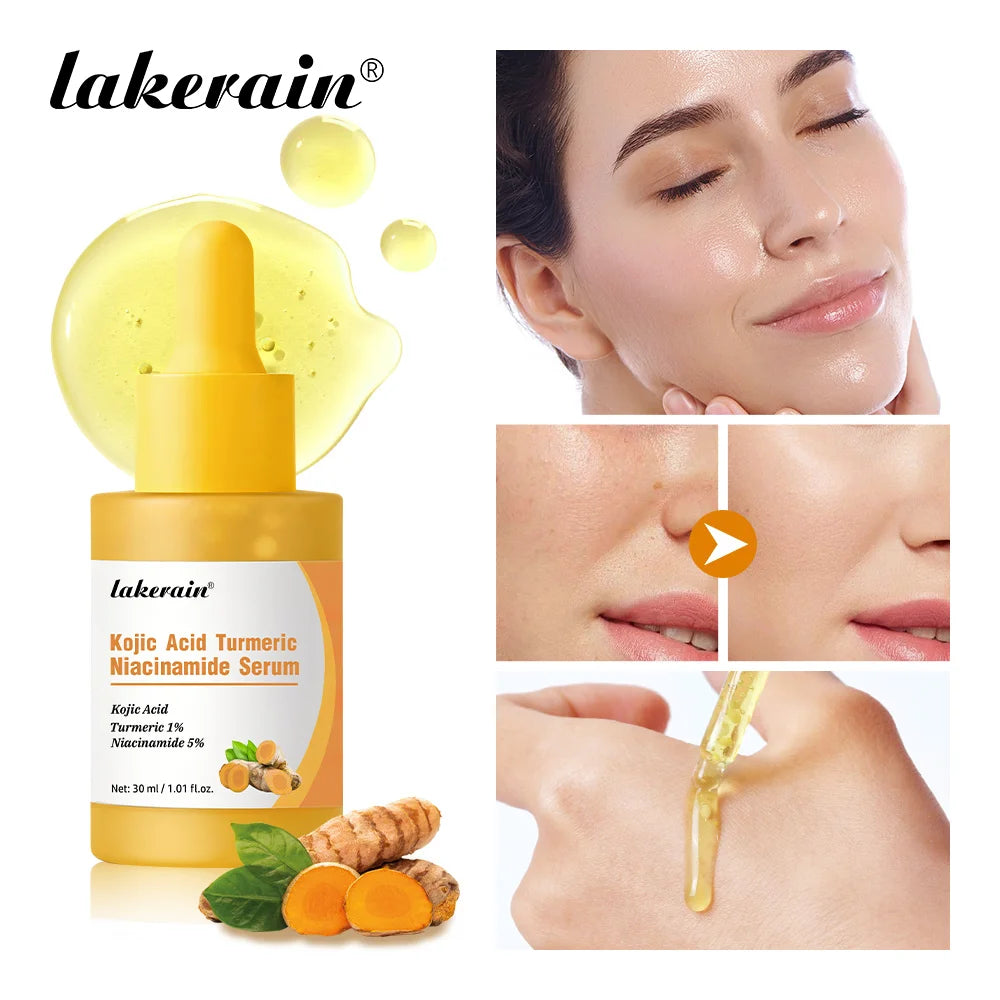 Brightening Kojic Acid and Turmeric Face Serum - 1