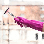 Extendable Car Rearview Mirror Squeegee