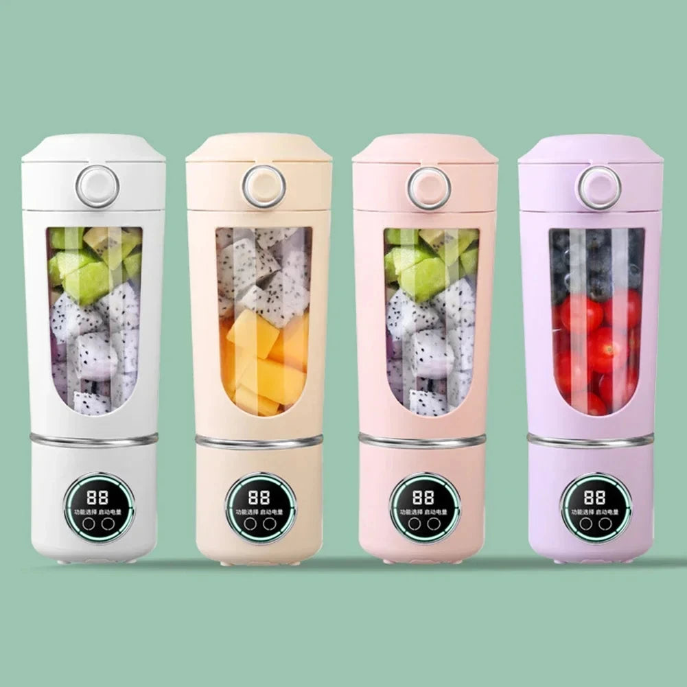 Portable Electric Rechargeable Smoothie Blender Bottle