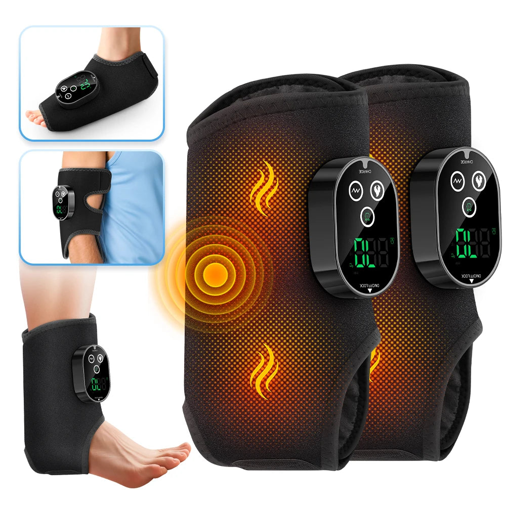 Heated Vibration Ankle and Calf Massager