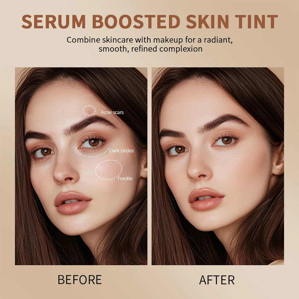 Matte Foundation Stick with Built-in Blending Brush