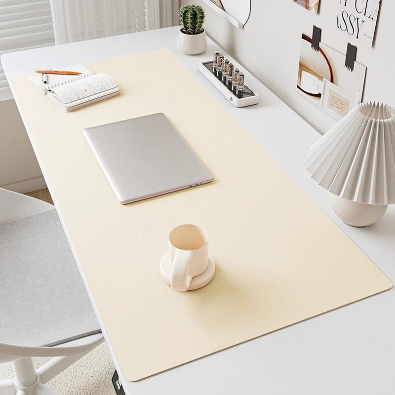Waterproof PU Leather Desk Mat and Mouse Pad