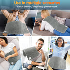 Electric Heating Pad for Pain Relief and Body Warming