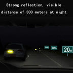 Reflective Safety Warning Stickers for Vehicles (10 Pack)