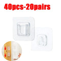 Double-Sided Adhesive Wall Hooks for Storage