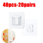 Double-Sided Adhesive Wall Hooks for Storage