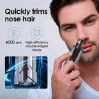 Electric USB Rechargeable Nose and Ear Hair Trimmer
