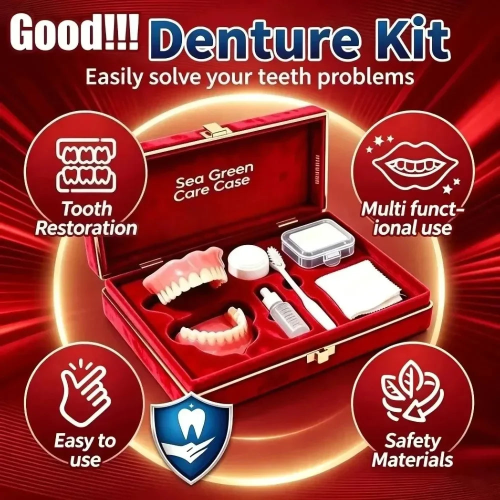 Full Mouth Silicone Denture Set for Adults
