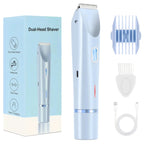 2-in-1 Waterproof Electric Shaver for Face and Body
