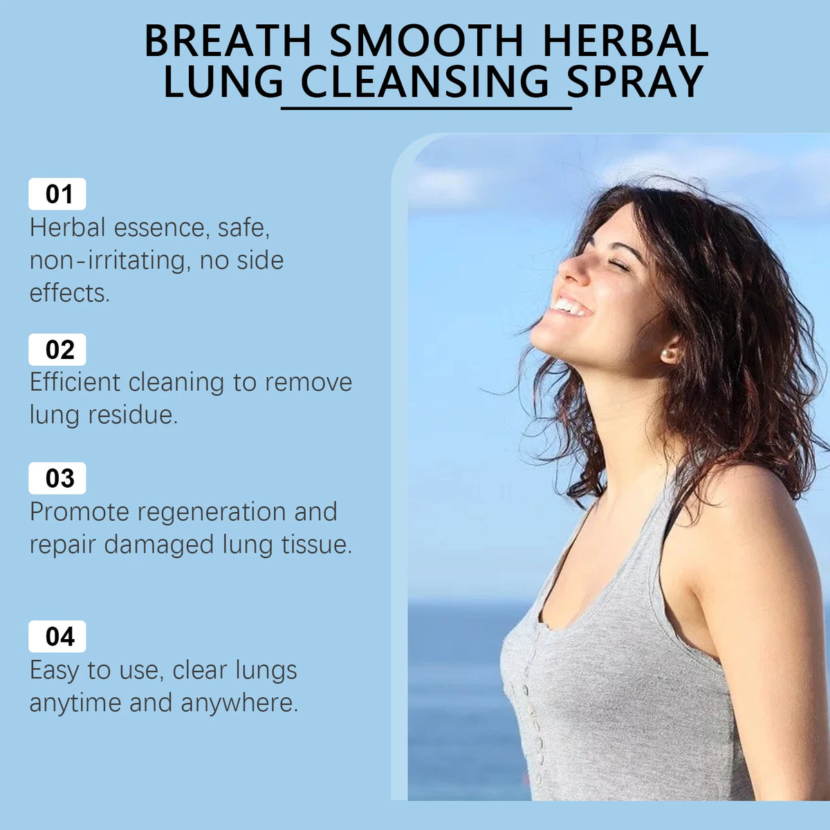 Herbal Nasal and Throat Cleansing Spray