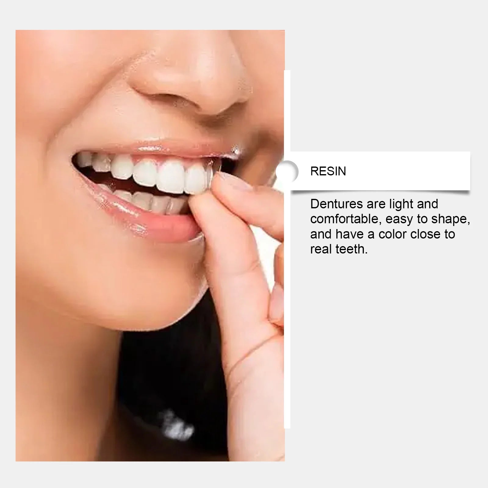 Temporary Silicone Denture Kit for Smile Restoration - 14