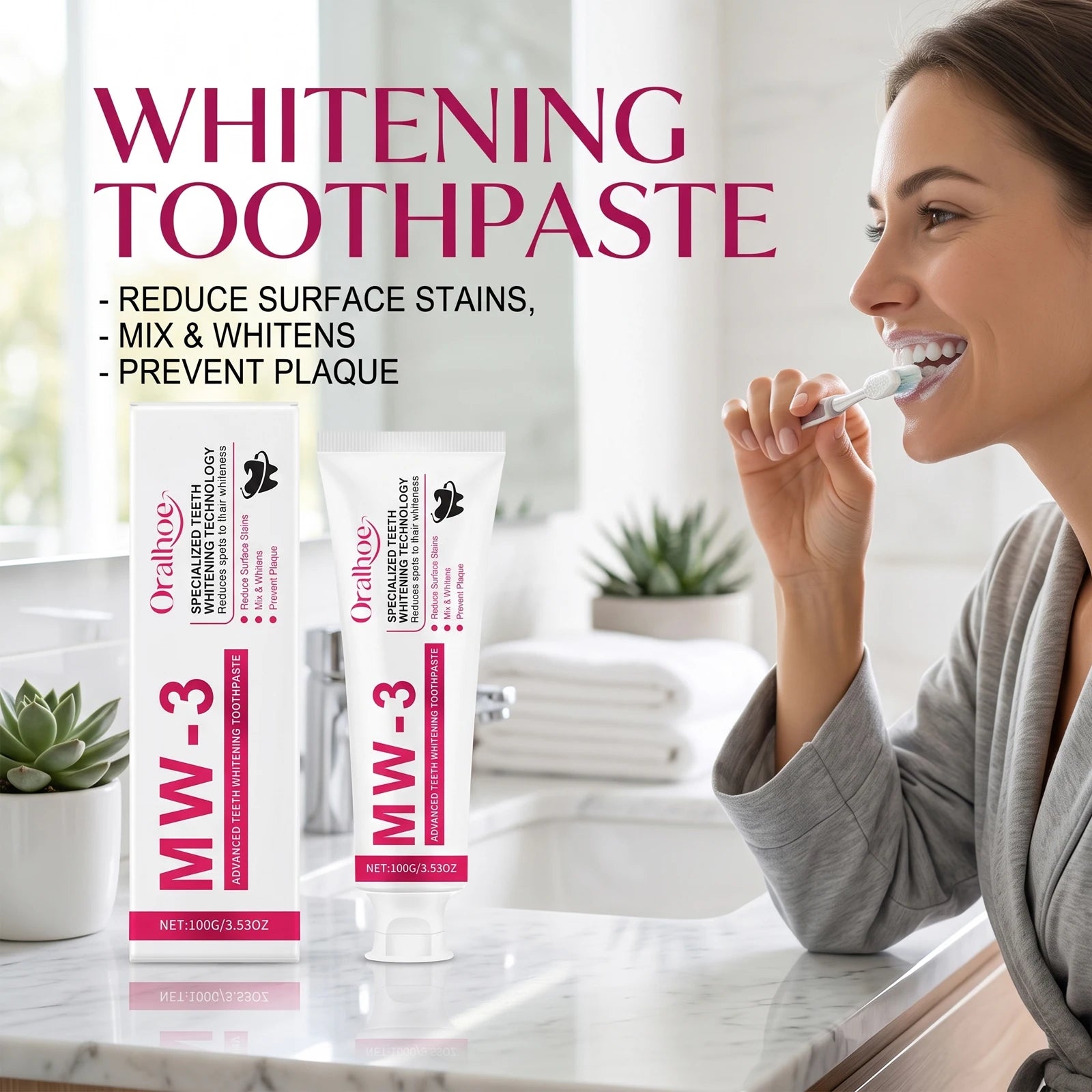 Stain Removal Teeth Whitening Toothpaste - 1