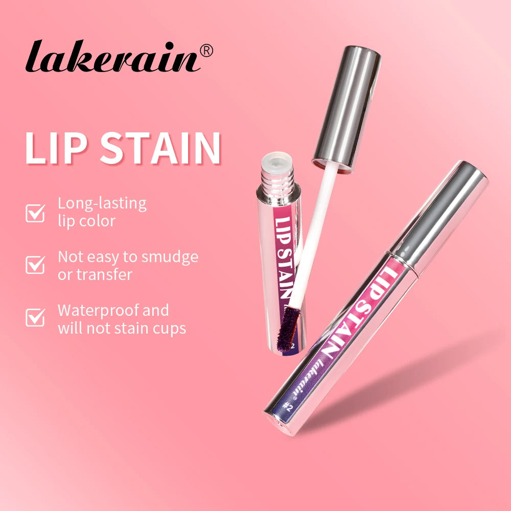 Waterproof Peel Off Lip Stain Set - 4