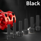 6-Piece M5x18mm Colored Bike Stem and Handlebar Bolt Set