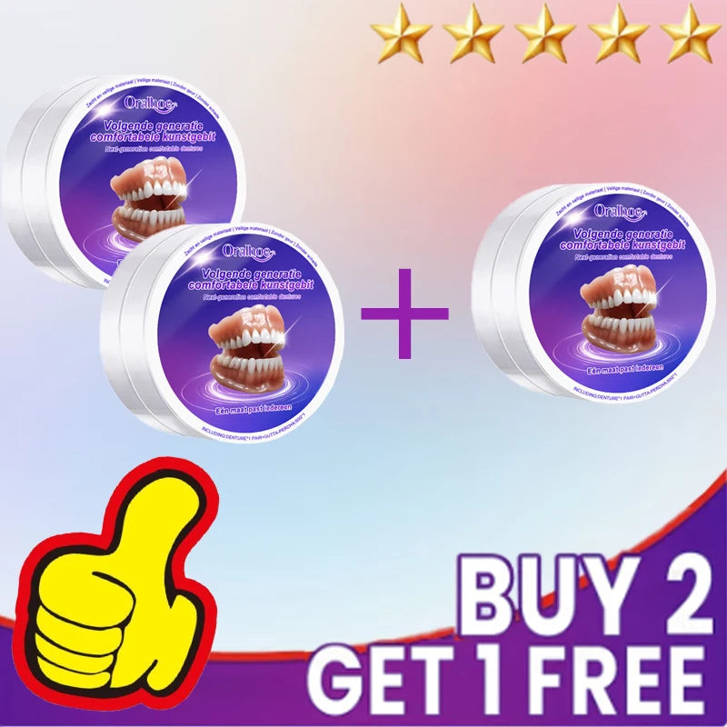 Flexible Silicone Denture Set for Instant Natural Smile - 9