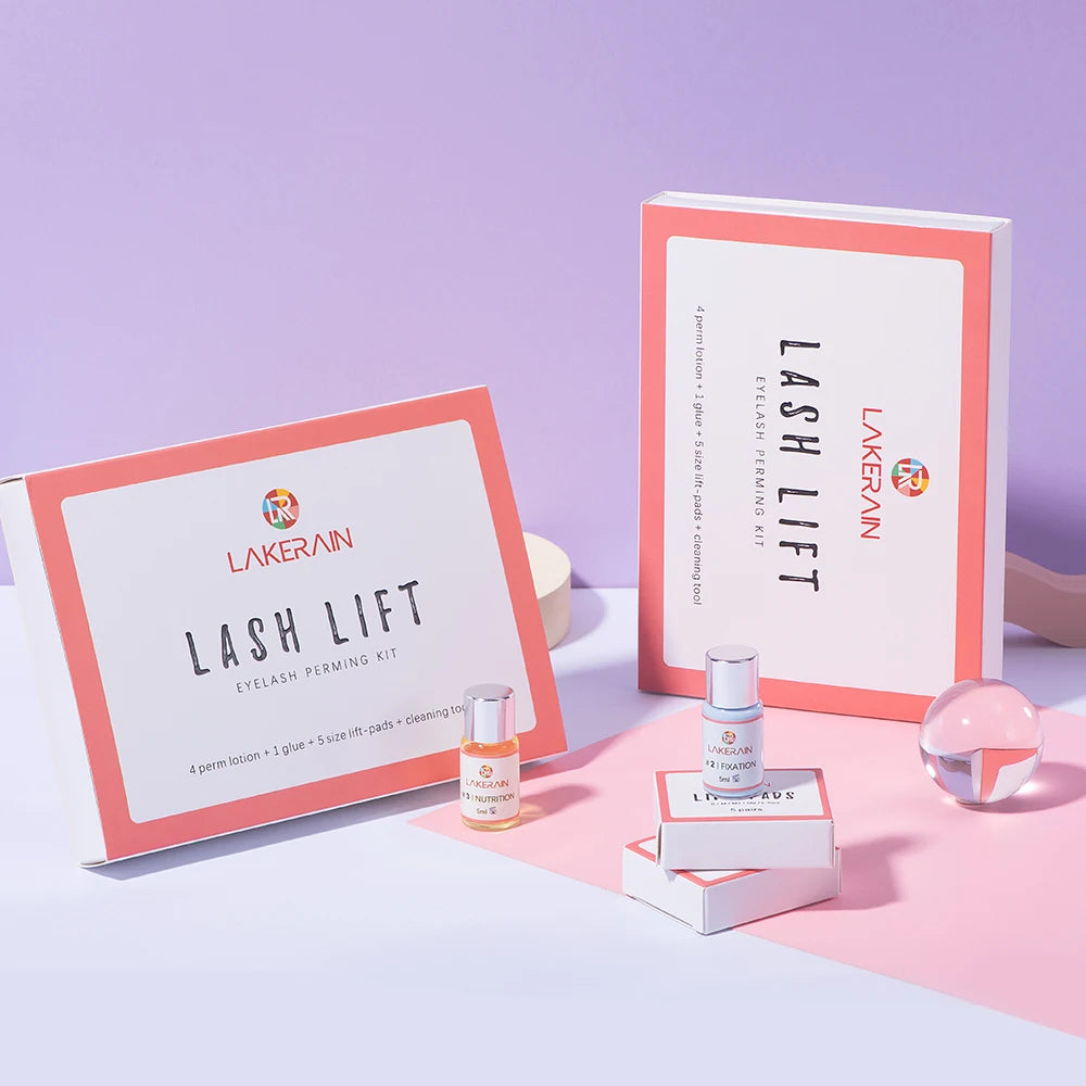 Professional Semi-Permanent Eyelash Lifting and Curling Kit