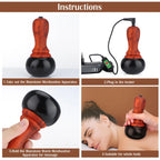 Electric Heated Bianstone Gua Sha Massage Tool