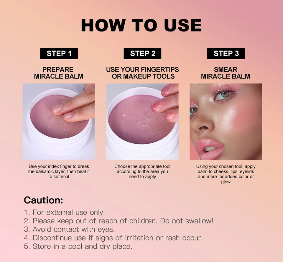 Multi-Purpose Radiant Cream Tint for Cheeks Lips and Eyes - 16