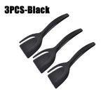 2-in-1 Non-Stick Spatula and Kitchen Tongs for Cooking