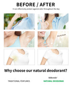Natural Long-Lasting Solid Deodorant Stick for Freshness