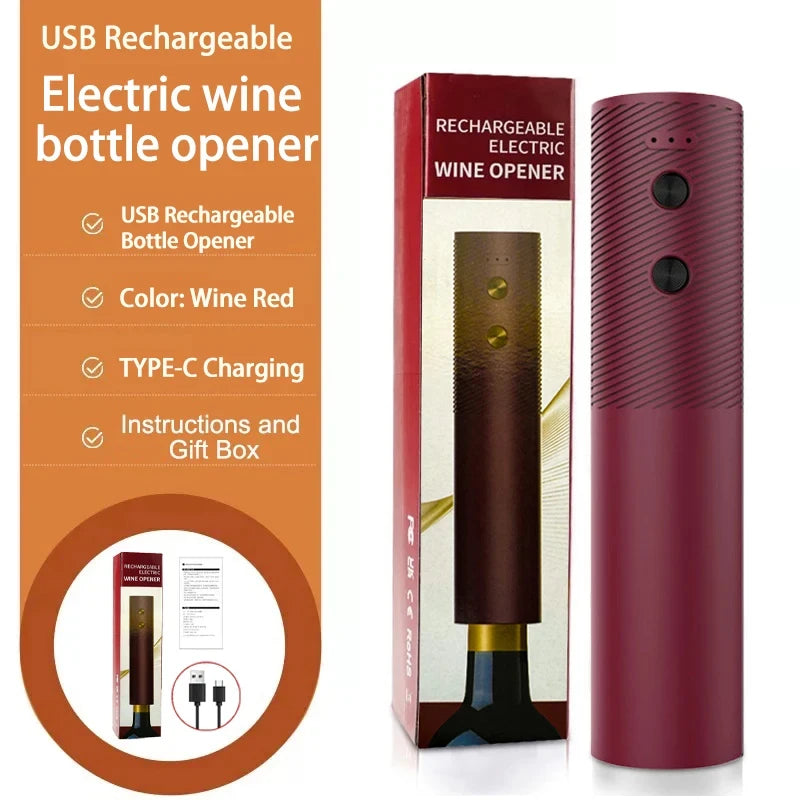 Automatic Rechargeable Electric Wine Bottle Opener - 17