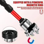Magnetic Drywall Screw Setter and Positioning Drill Bit