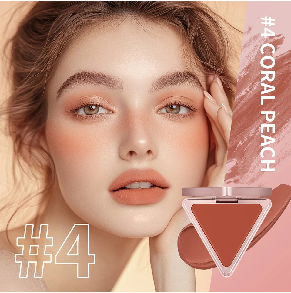 Matte Bronzer Powder for Long-Lasting Smooth Face Makeup