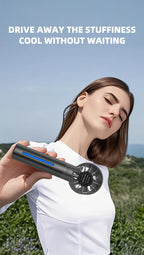 Portable Handheld Misting Fan for Summer Cooling