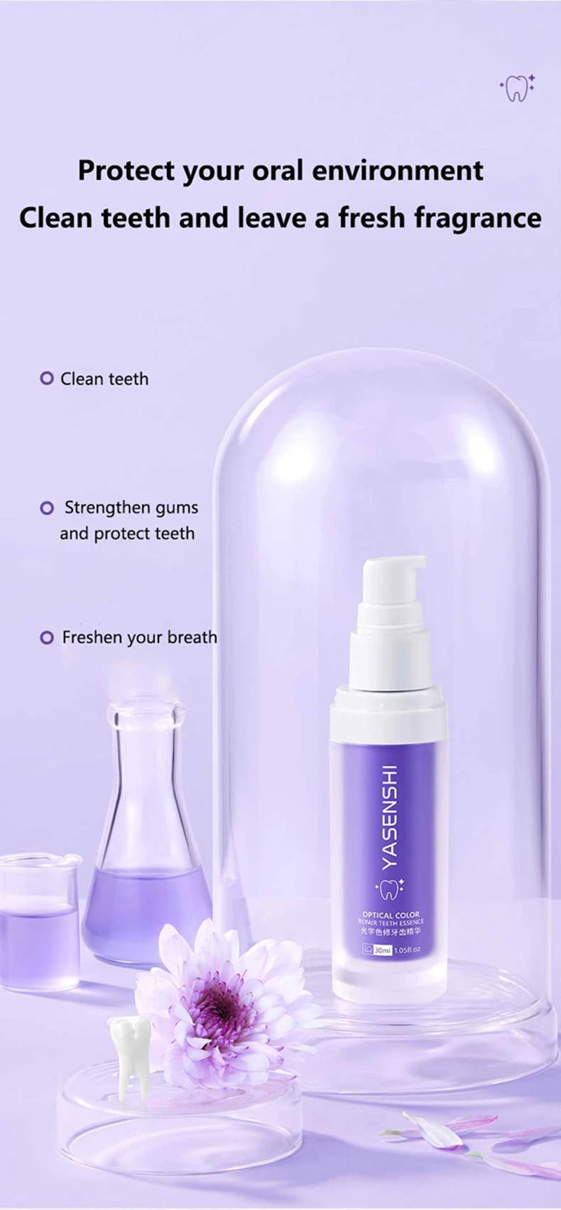 Deep Cleaning Teeth Whitening Foam Toothpaste