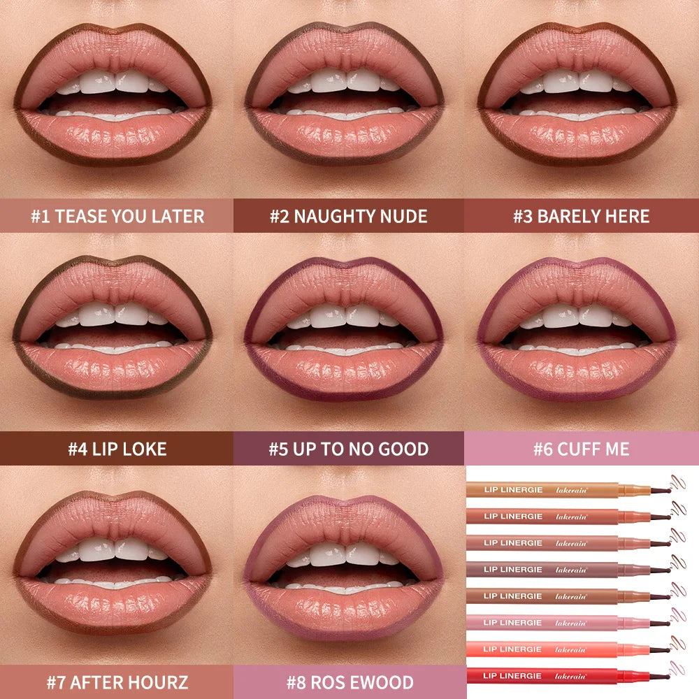 Waterproof Ballpoint Felt Tip Lip Liner Stain