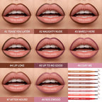 Waterproof Ballpoint Felt Tip Lip Liner Stain