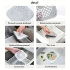 Anti-Clog Silicone Hair Catcher and Drain Strainer
