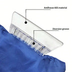 Insulated Ice Scraper Mitt for Car Windshield Winter Snow Removal