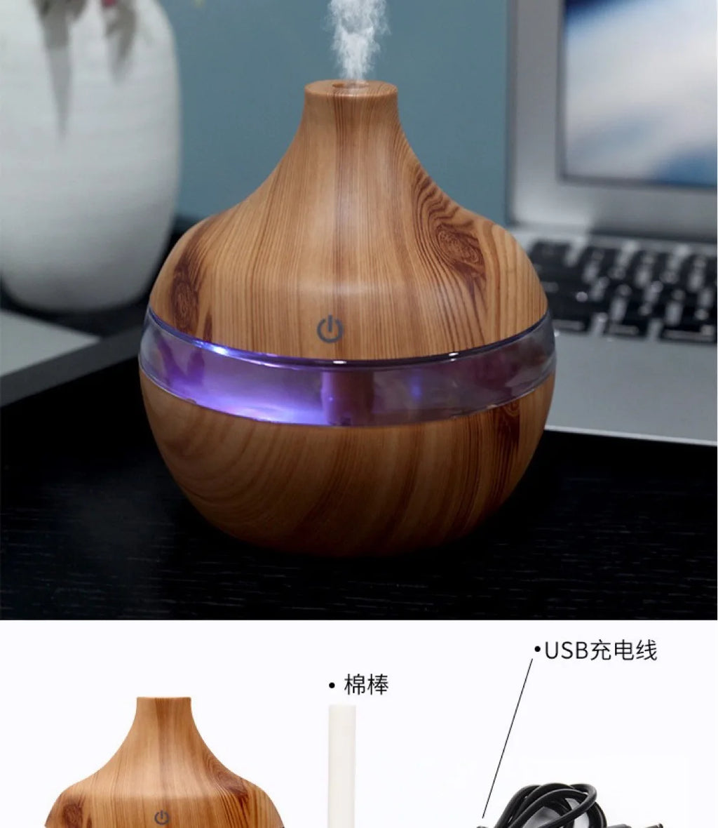 Ultrasonic Aroma Essential Oil Diffuser and Humidifier for Home