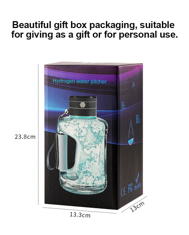 Portable Hydrogen Water Ionizer Bottle