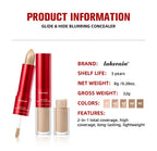 2-in-1 Liquid and Stick Blurring Concealer for Full Face Coverage