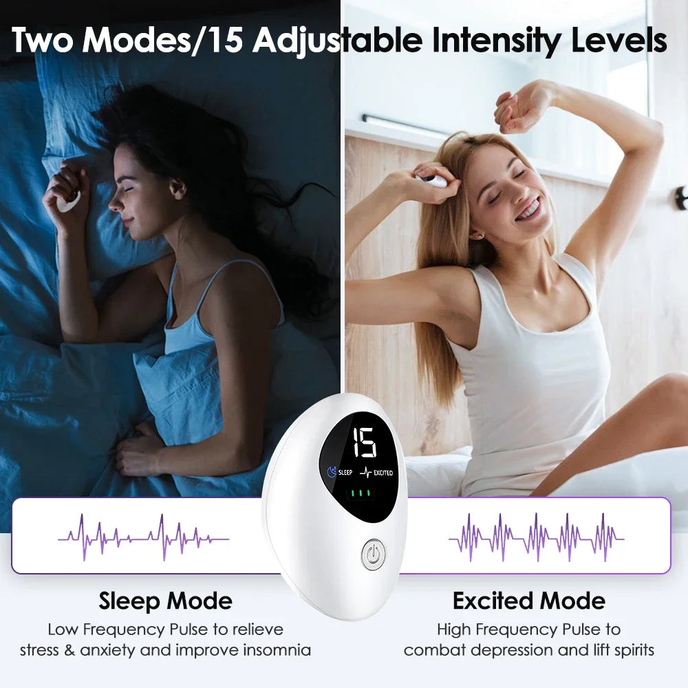 Microcurrent Handheld Sleep Aid Device for Stress and Anxiety Relief - 5
