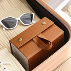Foldable Travel Sunglasses Organizer for Multiple Pairs