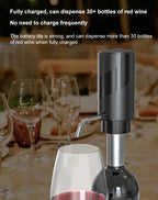 One-Touch Electric Wine Aerator and Dispenser
