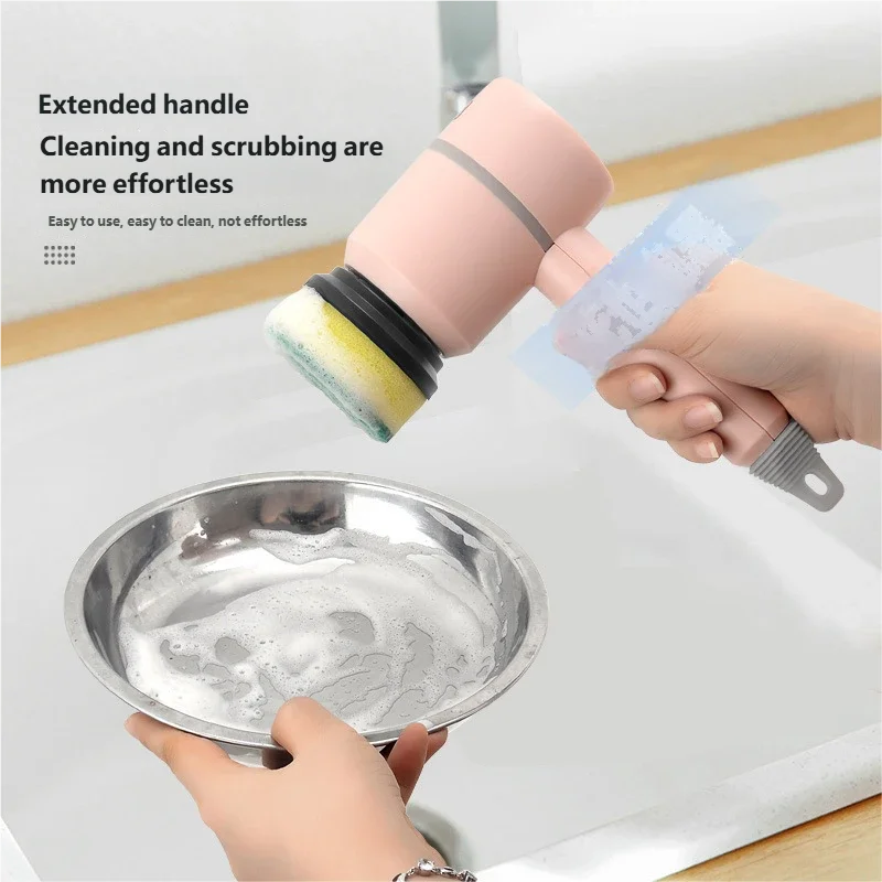 Wireless Electric Handheld Cleaning Brush for Home